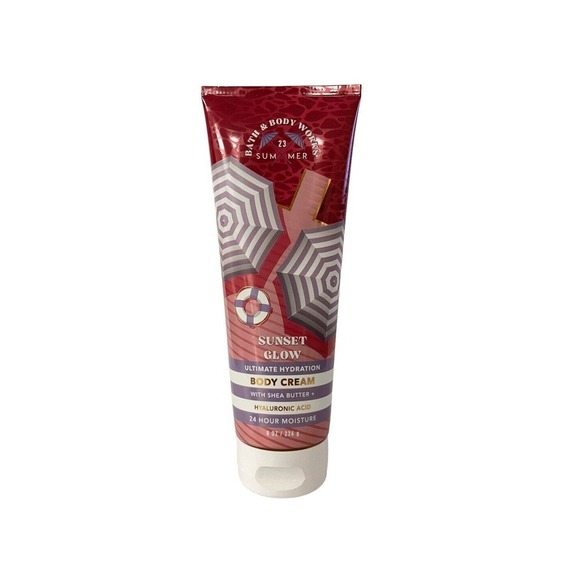 Bath and Body Works Sunset Glow Body Cream 8 fl oz - Picture 1 of 2